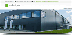 Desktop Screenshot of green-energia.pl